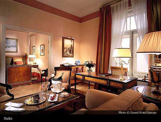 Historic Rooms at the Belmond Grand Hotel Europe in St. Petersburg